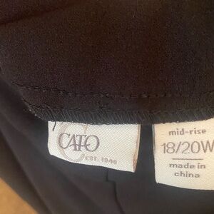 Cato Classic Black Trousers